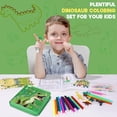 thumbnail image 6 of JYPS Fruit Scented Markers Set 57Pcs with Glitter Dinosaur Pencil Case & Stationery, Art Supplies, Art Coloring Kits Box,Gifts Toy,Gel Pen,Pencil&Crayon Drawing Stuff, 6 of 6