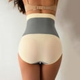 thumbnail image 3 of VISALY Tummy Control Pantie Seamless Underwear Women High Waisted Body Shaper Underwear Waist Underpants Breathable Underwear No Show Panties High Waisted Underwear Beige L, 3 of 8