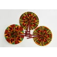thumbnail image 1 of Adusa Kente Handfan, 1 of 3