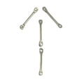 thumbnail image 2 of Yinanstore 100/pack Plated Straight Metal Bar Shape Connectors Bails Jewelry Findings, 2 of 5