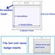 thumbnail image 3 of Paquete de 12 porta credencial YONGSHENG GRANDE HORIZONTAL 3x4 plástico transparente, 3 of 5