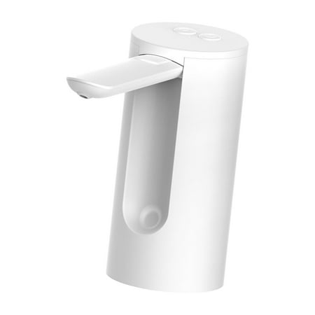 

Water Bottle Dispenser USB Rechargeable Electric Bucket Bottle Dispenser Portable USB Drinking for Camping White