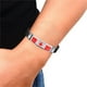 thumbnail image 3 of Pulseras para mujer, regalos para mujer 2022, decoraciones, evento, pulsera de ajuste conmemorativa, pulsera de bandera de acero inoxidable, llavero, 3 of 4
