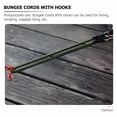 thumbnail image 3 of MISSMILE 5-Pack Heavy Duty Outdoor Elastic Bungee Cords with Carabiner Hooks for Securing Loads, 3 of 6