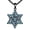 AA, variant on Star Of David Necklace 925 Sterling Silver Turquoise AA Sobriety/Chai/Evil Eye Necklace Je Jewelry Gifts For Men Women
