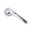 thumbnail image 4 of Plastic Shower Head Portable Round Adjustable Anti-rust Replacement Removable 3 Pressure Sprayer Indoor Bathroom Bathing Sprinkler Silver, 4 of 9