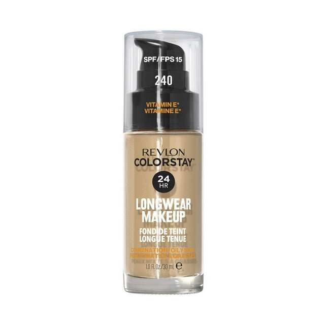 Fond de teint longue tenue Revlon Colorstay™ pour peaux mixtes à grasses, 30 ml
