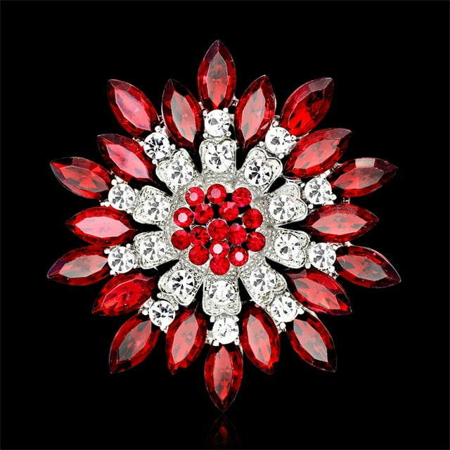 Ensemble de Broche Florale pour Femmes par Everything Robes Élégantes Corsage Accessoire à Main pour Robe et Tenue