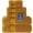 Gold-6 Piece Towel Set, variant on Allure Blue 4 Piece Hand Towel Set, Bathroom Daily Use