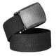 thumbnail image 1 of Cinturón para hombre, cinturón de tela para hombre con hebilla deslizante de metal para traje de jeans para hombre, 38 mm Negro Yuyangstore Cinturones de nailon para exteriores para hombres, 1 of 8