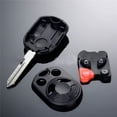 thumbnail image 3 of Acaige Replace Key Shell Fit For Ford Lincoln Mercury Mazda Remote Key Fob 4 Btn, 3 of 5