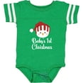 thumbnail image 3 of Inktastic Babys 1st Christmas Snowman Boys or Girls Baby Bodysuit, 3 of 5