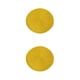 thumbnail image 3 of Manteles individuales redondos Yuarrent de PP color amarillo 2Conjunto, 3 of 6