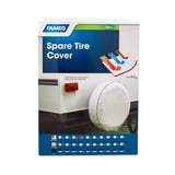 Camco 45346 Vinyl Spare Tire Cover (27 inches , White)