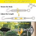 thumbnail image 5 of Tensor Lsqurel 10PCS Gancho y ojo de tensor de acero inoxidable 304 Heavy Duty M4 M6 M8 M10 Tensor Hardware de vela de sombra ajustable para apretar alambre de cable de metal 5/32 1/4 5/16 3/8, 5 of 5