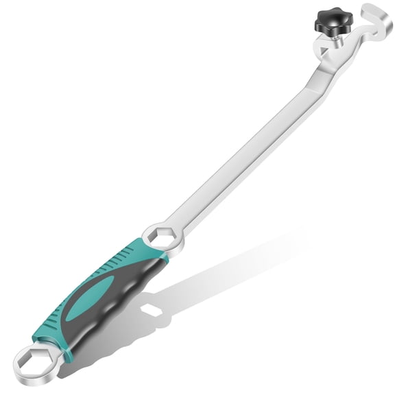 Wrench Extender Tool Bar, 15 Inch Torque Amplifier, Heavy Duty Universal Wrench Extension for Mechanics & DIYers