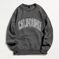 thumbnail image 2 of Gibobby Sudadera de mujer Sudadera sin Botones Sudadera para Mujer(Gris oscuro,G), 2 of 4