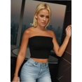 thumbnail image 5 of Women's Basic Casual Strapless Backless Bandeau Bra Tube Top, 5 of 5