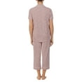 thumbnail image 5 of Secret Treasures Women's and Women's plus Traditional Short Sleeve Notch Collar Knit PJ, 5 of 7