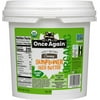 Once Again Creamy Organic Lightly Sweetened Sunflower Seed Butter 5 lb