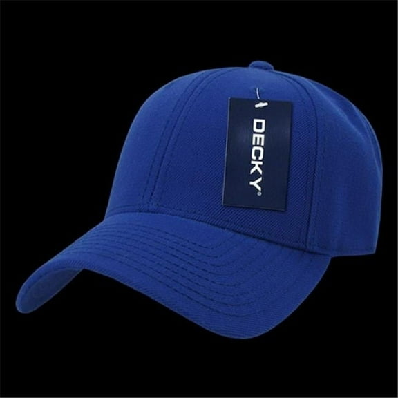 Low Structured Baseball Caps, Royal