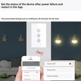 thumbnail image 4 of Tuya Smart ZigBee Multi-Gang Light Dimmer Switch Control Smart Tuya APP Control Works with  Home 1 Way US Plug, 4 of 6