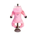 thumbnail image 6 of Waterproof Dog Raincoat, 4-Legged Dog Rain Jacket with Hood, Reflective Lightweight Outdoor Rain Poncho Gear for Small Dogs Pink S, 6 of 7