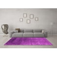 thumbnail image 3 of Ahgly Company Indoor Square Oriental Pink Industrial Area Rugs, 8' Square, 3 of 4