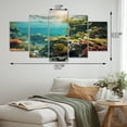 thumbnail image 4 of Designart "Beautiful Coastal Coral III" Coastal Metal Wall Art Set, 4 of 5