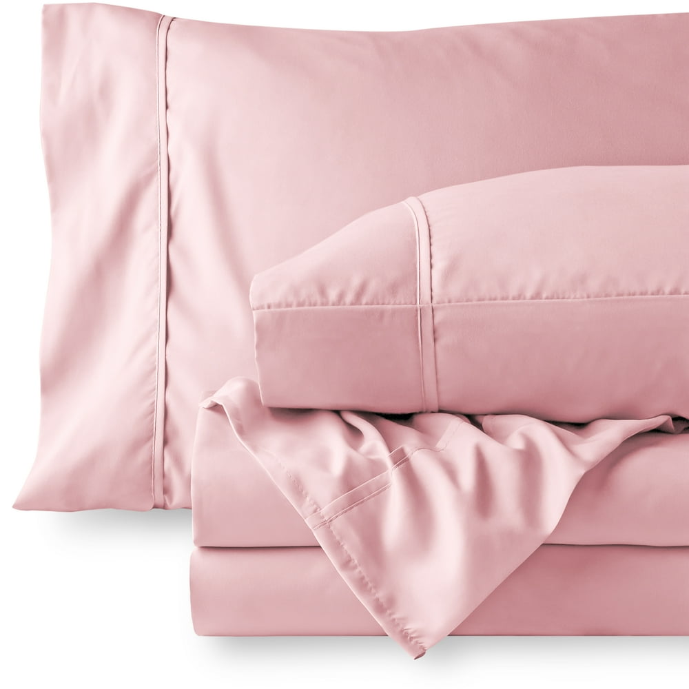 Bare Home Microfiber Sheet Set - Double Brushed - Deep Pocket (Twin XL