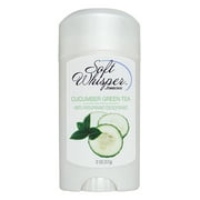 Soft Whisper Cucumber Green Tea Antiperspirant Deodorant Stick 2 oz.