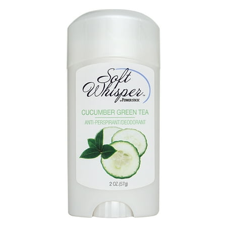 Soft Whisper Cucumber Green Tea Antiperspirant Deodorant Stick 2 oz.