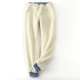 thumbnail image 2 of Pantalones de Maternidad Gibobby Mujer Estampado Navideño Otoño Invierno Terciopelo Azul L, 2 of 4