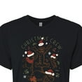thumbnail image 3 of Disney Winnie The Pooh - Tigger, Pooh, Eeyore, & Piglet Christmas Crew - Juniors Cropped Cotton Blend T-Shirt, 3 of 5