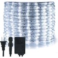thumbnail image 1 of Manguera de Luz LED - 8 Modos, IP65 Resistente al Agua, Blanco Cálido/Frío/Multicolor - ¡Ilumina tu Hogar! (10M - 200 LED's, Blanco Frío), 1 of 9