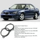 thumbnail image 5 of Adaptador espaciador de altavoz de 6,5 pulgadas, adaptador de altavoz de puerta negro, anillos espaciadores de repuesto para Subaru Impreza Forester, 2 uds., 5 of 8