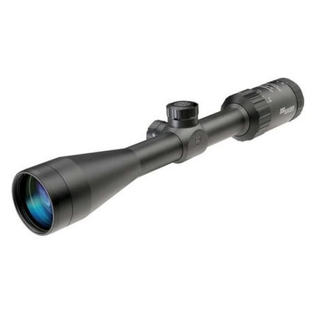 Demo, Sig Sauer Whiskey3 Riflescope, 4-12X40mm, 1 In, Sfp, Quadplex Reticle, (Best Scope For Sig 716)