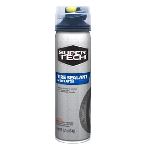 Super Tech Tire Inflator & Sealant, 16 oz