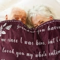 thumbnail image 3 of Gifts for Grandma from Grandson or Granddaughter - Soft Flannel Hug Grandmother Throw Blanket Thanksgiving, Christmas, Nana Birthday Gifts, 3 of 6