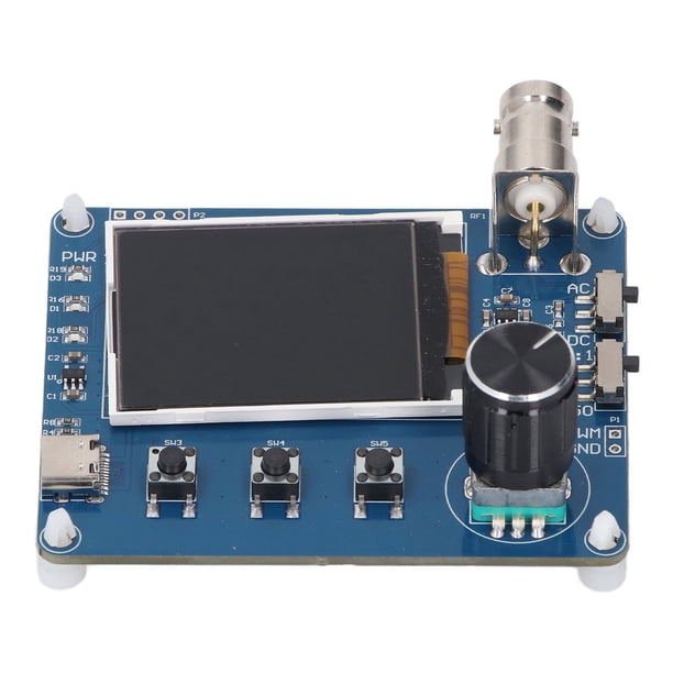 Osciloscopio De Bolsillo Portátil, Resolución De 10 Bits Fuente De Alimentación TIPO C Osciloscopio Simple Pantalla LCD De 1,8 Pulgadas Con Luz Indicadora Para Aprender