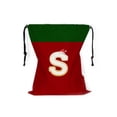 thumbnail image 1 of Bolsa de Almacenamiento Del Árbol de Navidad Bolsa de Regalo de Navidad de 26 Cartas 12.2x14.96In Rojo Poliéster con Cordón Bolsas de Regalo de Navidad, 1 of 6