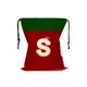thumbnail image 1 of Bolsa de Almacenamiento Del Árbol de Navidad Bolsa de Regalo de Navidad de 26 Cartas 12.2x14.96In Rojo Poliéster con Cordón Bolsas de Regalo de Navidad, 1 of 6