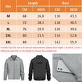 thumbnail image 2 of Windproof Lightweight Hooded Windbreaker Shell Jacket for Men, Gray, L, 2 of 8