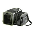 thumbnail image 1 of Amdohai Sac de Transport pour Animal Extensible avec Poignée Zippée et Poches, Pliable pour Chat, 1 of 7