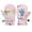 Pink, variant on Aihuaihua Kids Winter Gloves Cartoon Color Block Waterproof Ski Gloves for Baby Toddler Boys Girls 6 Month-10 Years, Warm Snow Gloves for Outdoor Winter Play