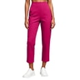 thumbnail image 5 of Guluxicc Women's Golf Pants Elastic Waist Straight Leg Long Trousers Business Casual Wear for Summer Casual Outfits, 5 of 8