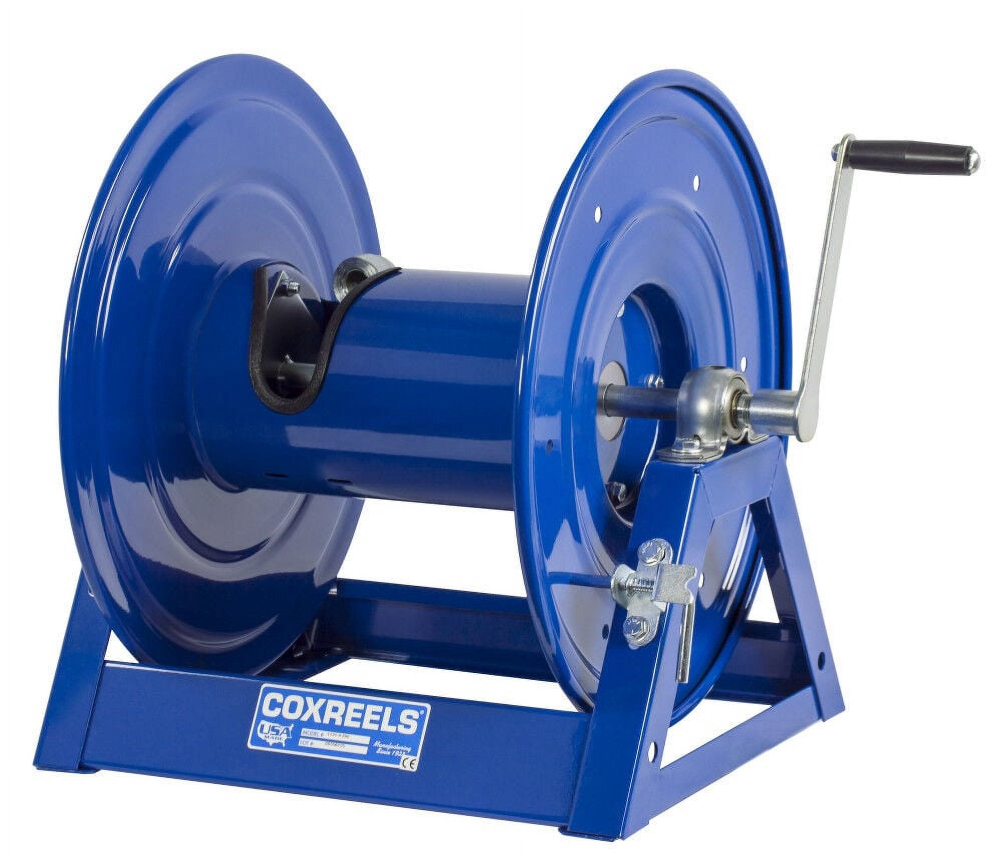 coxreels pressure washer hose reel -3000 psi, 300ft. x 1/2in. capacity, model# 1125-4-200-bvxx