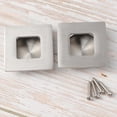 thumbnail image 1 of OULII 2Pcs Invisible Door Knob Furniture Handles for Bathroom and Home Room, 1 of 7