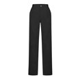 thumbnail image 7 of MVRLSH Womens Yoga Pants Soft Petite Size Button Stretch Pull On Lightweight Work Dress Slacks With Storage Pockets Leggings for Women Running Gym and Workout Black - XL, 7 of 7