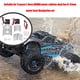 thumbnail image 3 of Ventilador de Motor RC, dispositivo de refrigeración práctico de alta eficiencia, pieza de actualización fiable, Kit de sistema de disipador de calor, reemplazo para E-REVO Silver 1 Set Inevent FN001703-07, 3 of 7